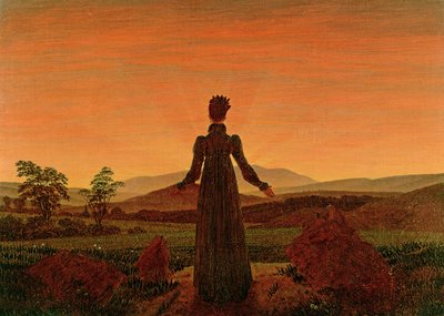 Woman at Dawn by Caspar David Friedrich